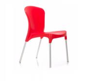 Sandalye Stella PVC Alüminyum Ayaklı