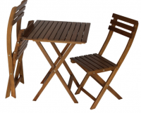 Ahşap Balkon ve Bahçe Seti