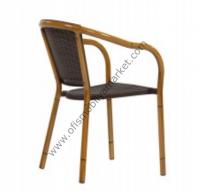 Bambu Alüminyum Rattan Koltuk
