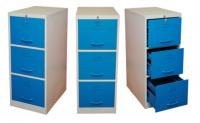 Büro Dosya Kartoteks Üç Çekmeceli