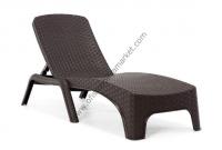 Enjeksiyon Rattan Şezlong