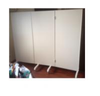 Paravan Metal çerçeve iç Ahşap panel