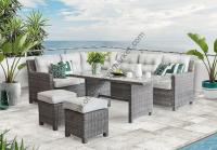 Rattan Bahçe Masa ve Kanepe Takımı