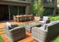 Rattan Dekoratif Bahçe Kanepe Takımı