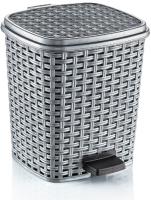 Rattan Pedallı Çöp Kutusu 6 LT.