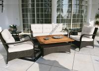 Rattan Sehpalı Bahçe Takımı