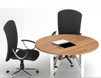 Ofis Toplantı Masası Krom Ayaklı Q 110